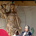 Serge Santucci - Sculpteur et Graveur - Notre Dame de L'Amiti - Chapelle de Lignou  Couterne Prs de la Station thermale de Bagnoles de l'Orne