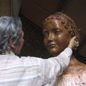 Serge Santucci - Sculpteur et Graveur - Notre Dame de L'Amiti - Chapelle de Lignou  Couterne Prs de la Station thermale de Bagnoles de l'Orne