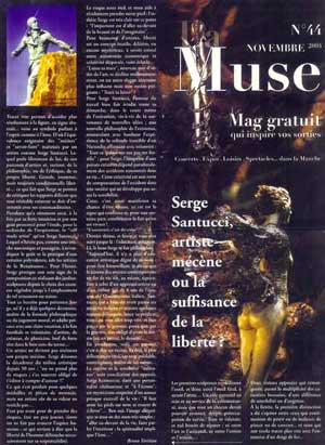 Serge Santucci - Sculpteur et Graveur - Le Corsaire de Granville - Plville Le Pelley